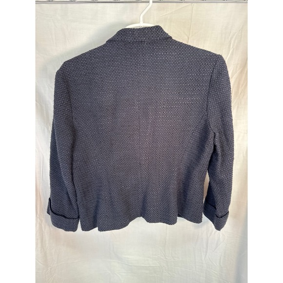 Anthropologie Tabitha Womens Sz 10 Blue Blazer - Picture 2 of 6
